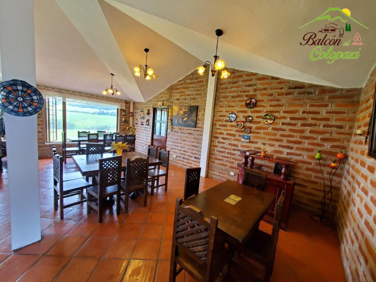 Balcon Al Cotopaxi Hosteria Sangolquí Exterior photo