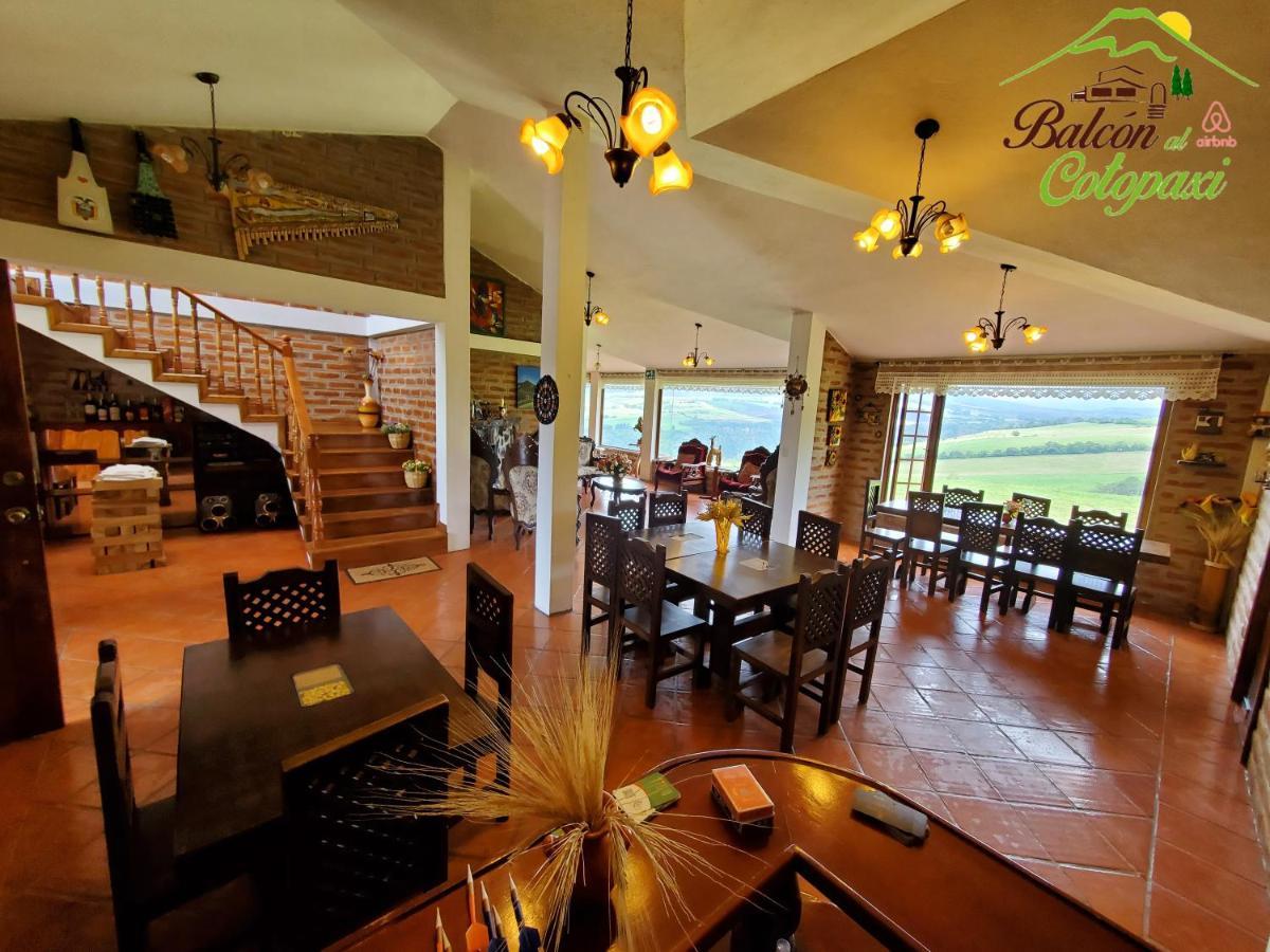 Balcon Al Cotopaxi Hosteria Sangolquí Exterior photo