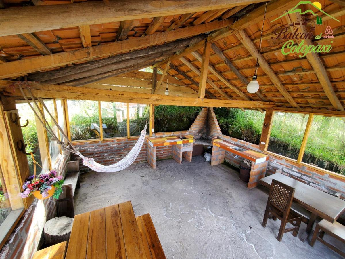 Balcon Al Cotopaxi Hosteria Sangolquí Exterior photo