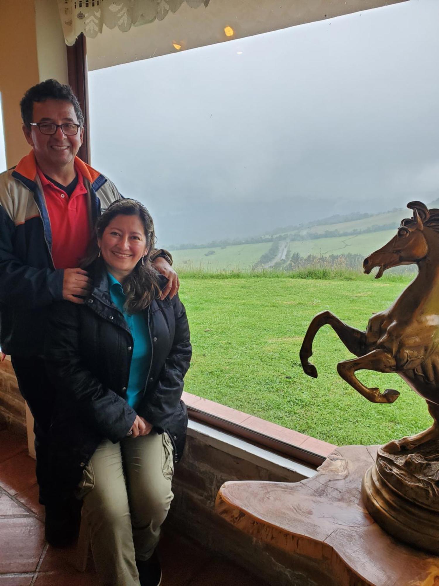 Balcon Al Cotopaxi Hosteria Sangolquí Exterior photo
